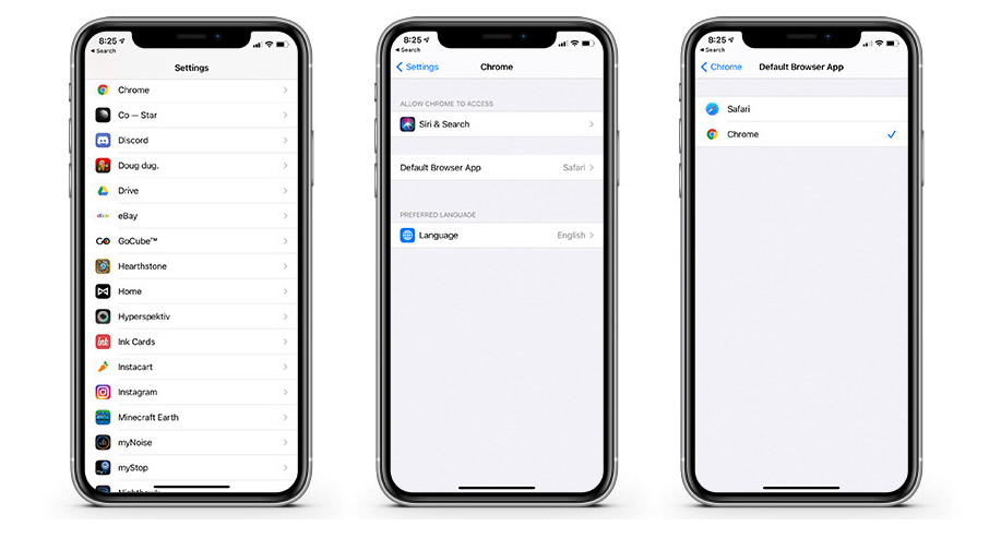 In iOS 14, you can choose the default browser and mail, but something still went wrong 1