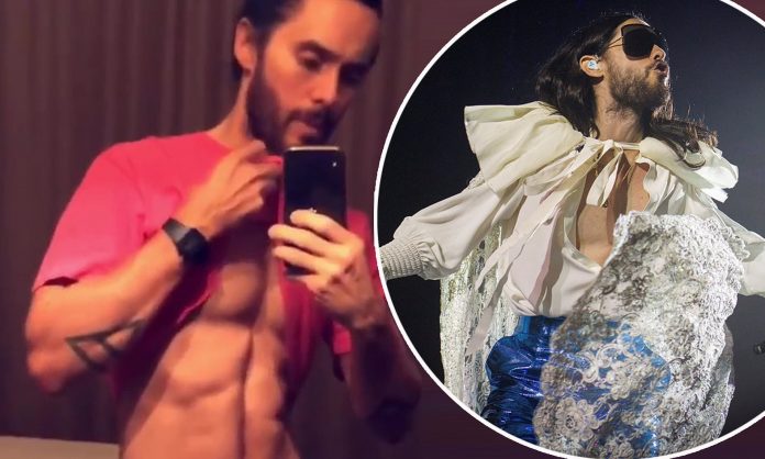 Jared Leto's routine to have a six pack of steel at 48