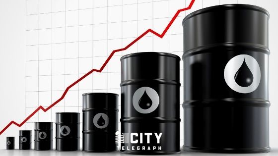 That is why oil prices are increasing slightly