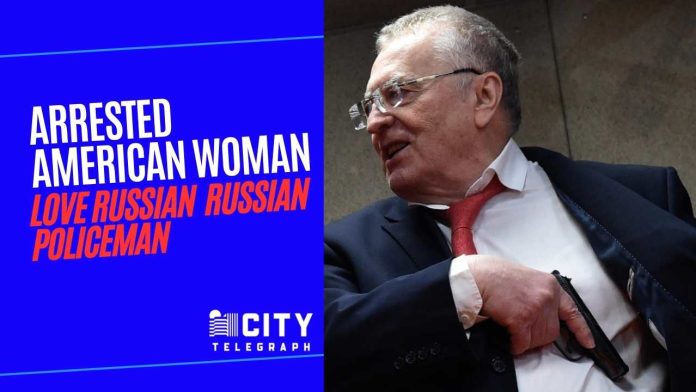 Arrested American woman