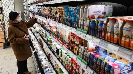 imported products in Russia