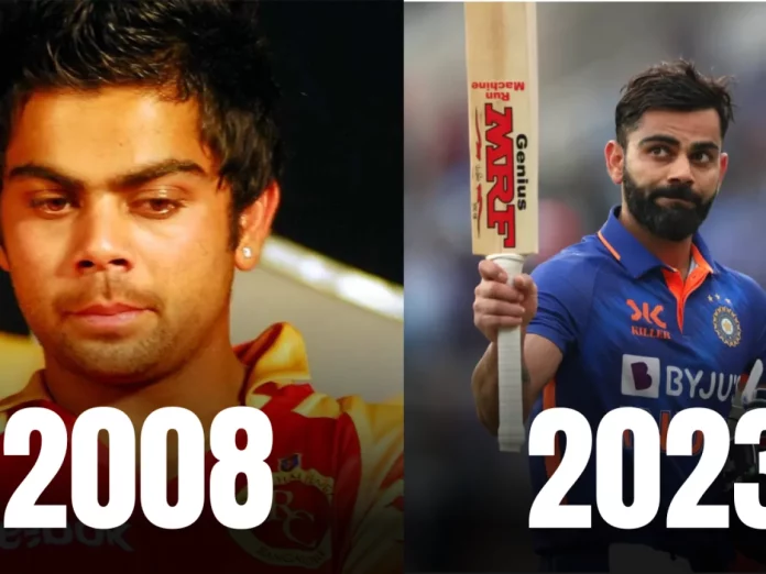 A Transformation from Aggressive to Mature Virat Kohli Transformation