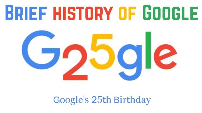 Google's 25th Birthday Google's 25th Birthday