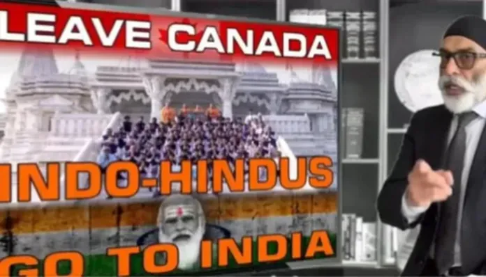 SFJ Threatens Canadian Hindus